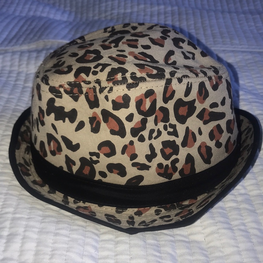 Women’s Leopard Fedora